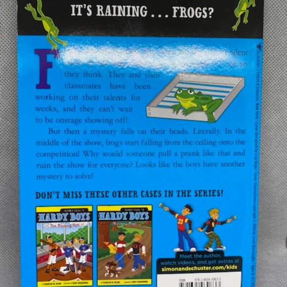 (4ct) HARDY BOYS PAPERBACK BOOK Secret files #1, #2, #3, #4 - Picture 9 of 9